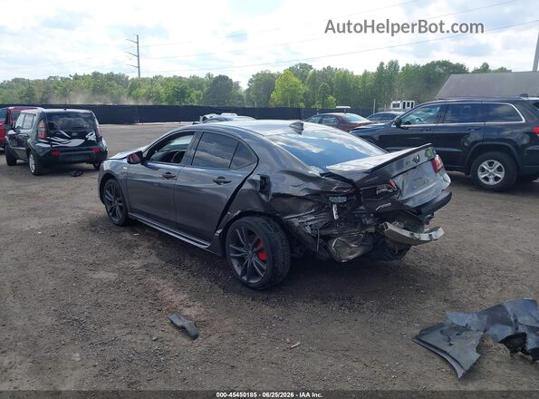 19UUB2F63KA000866 2019 ACURA TLX Gray უკანა მარცხენა