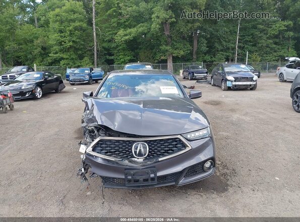19UUB2F63KA000866 2019 ACURA TLX Gray ხელსაწყოთა პანელის ხედი
