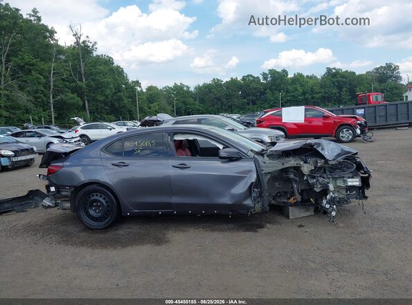 19UUB2F63KA000866 2019 ACURA TLX Gray უკანა სალონის ხედი