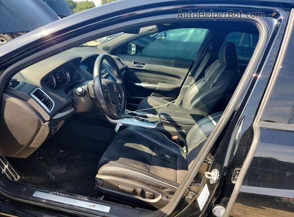 19UUB2F64JA012992 2018 ACURA TLX Black Սալոնի դիմացի տեսք