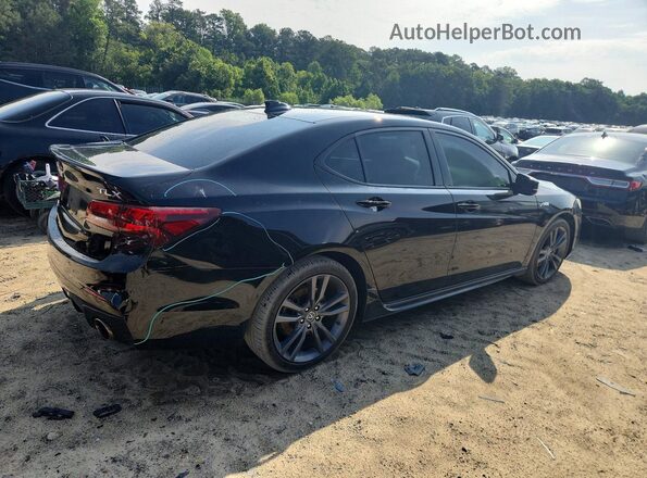 19UUB2F64JA012992 2018 ACURA TLX Black Հետևի աջ
