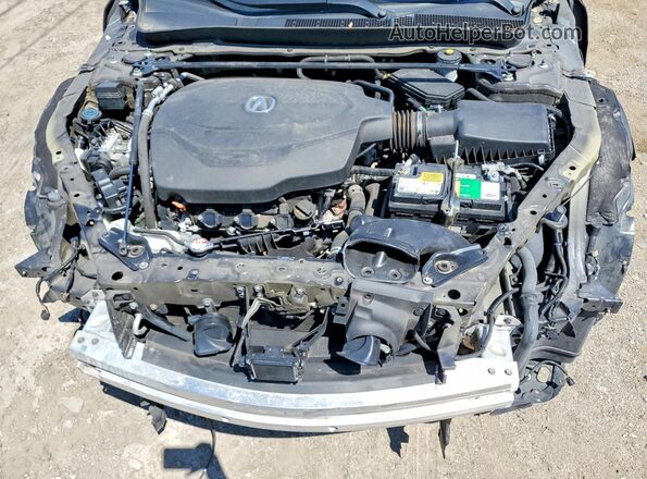 19UUB2F64LA005656 2020 ACURA TLX Black Widok wnętrza z tyłu