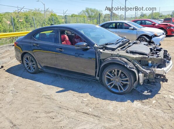 19UUB2F64LA005656 2020 ACURA TLX Black Przód prawy