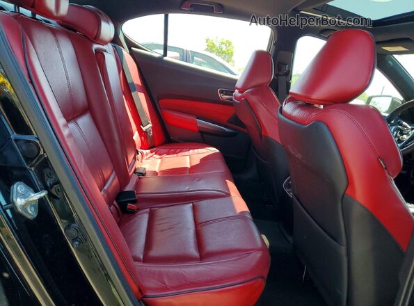19UUB2F64LA005656 2020 ACURA TLX Black Widok tylnych siedzeń