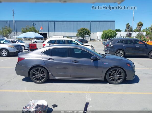 19UUB2F65KA006927 2019 ACURA TLX Gray Вид задньої частини салону