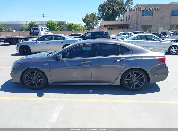 19UUB2F65KA006927 2019 ACURA TLX Gray Панорамний вид салону 360°