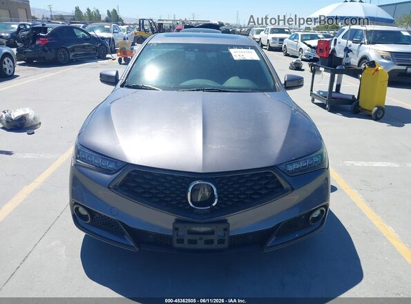 19UUB2F65KA006927 2019 ACURA TLX Gray Вид щитка приладів