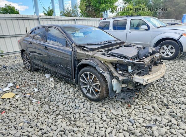 19UUB2F68KA000054 2019 ACURA TLX Черный Передняя правая четверть