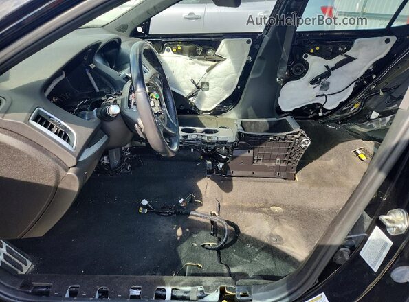 19UUB2F68KA000054 2019 ACURA TLX Черный Вид салона спереди