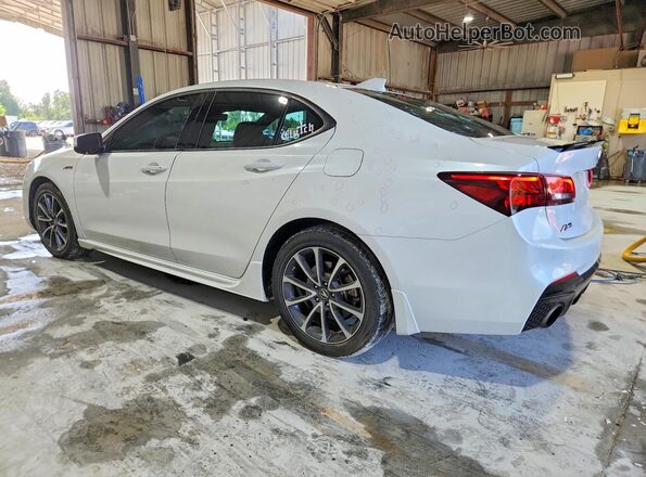 19UUB2F69KA000516 2019 ACURA TLX White Задня ліва чверть