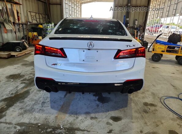 19UUB2F69KA000516 2019 ACURA TLX White Вид ззаду