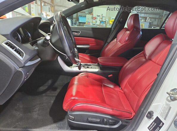 19UUB2F69KA000516 2019 ACURA TLX White Вид салону спереду