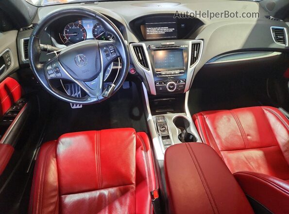 19UUB2F69KA000516 2019 ACURA TLX White Вид панелі приладів