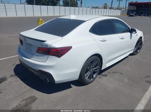 19UUB2F6XJA012253 2018 ACURA TLX White Trasero derecho