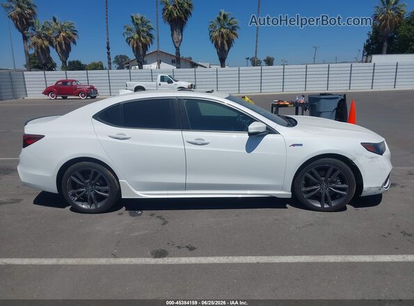 19UUB2F6XJA012253 2018 ACURA TLX White Vista interior trasera