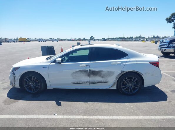 19UUB2F6XJA012253 2018 ACURA TLX White Vista interior de 360 grados