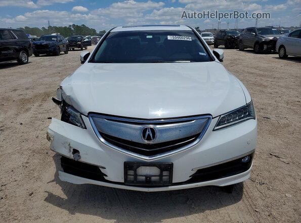 19UUB2F76HA003620 2017 ACURA TLX White Դիմացի տեսք