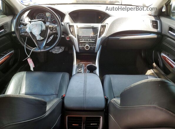 19UUB2F76HA003620 2017 ACURA TLX White Առջևի վահանակի տեսք
