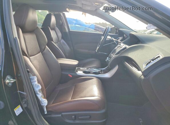 19UUB2F77HA004016 2017 ACURA TLX Black Սալոնի դիմացի տեսք