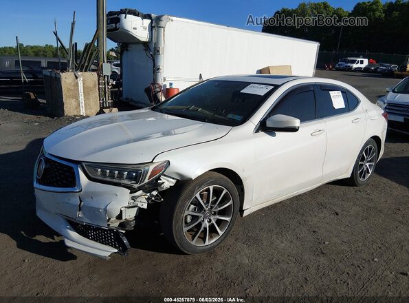 19UUB3F35KA007281 2019 ACURA TLX White Front left