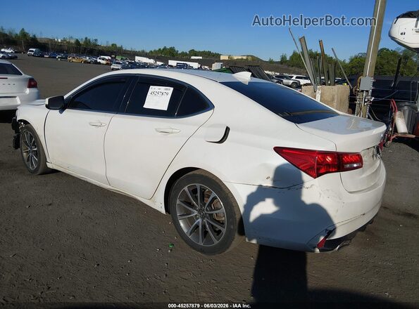 19UUB3F35KA007281 2019 ACURA TLX White Rear left