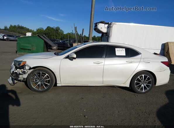 19UUB3F35KA007281 2019 ACURA TLX White 360 interior view