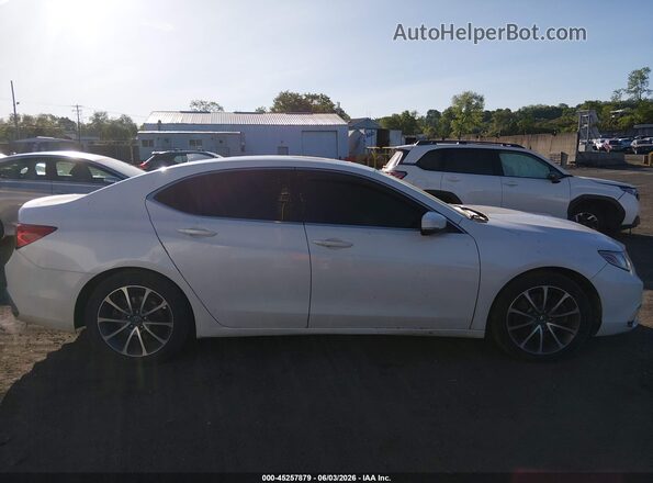 19UUB3F35KA007281 2019 ACURA TLX White Rear interior view