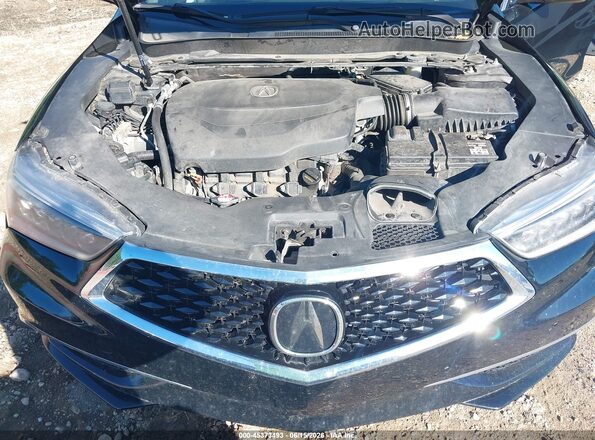 19UUB3F39JA004138 2018 ACURA TLX Black Вид ззаду