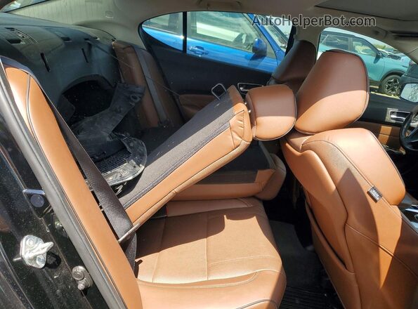 19UUB3F40KA003342 2019 ACURA TLX Black Widok tylnych siedzeń