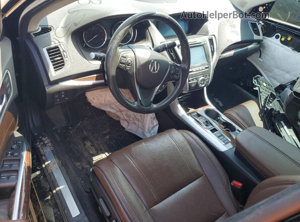19UUB3F40KA003342 2019 ACURA TLX Black Widok deski rozdzielczej