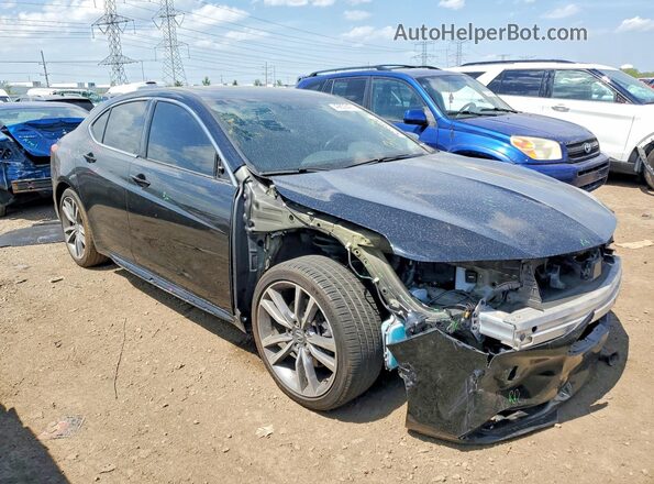 19UUB3F40KA003342 2019 ACURA TLX Black Przód prawy