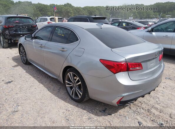 19UUB3F46LA003816 2020 ACURA TLX Silver Հետևի ձախ