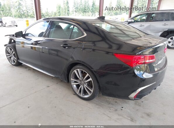 19UUB3F47KA006562 2019 ACURA TLX Black Հետևի ձախ
