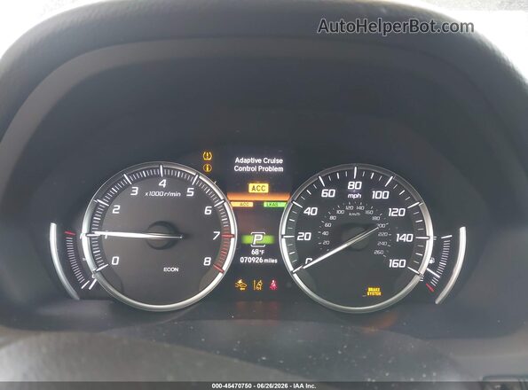 19UUB3F47KA006562 2019 ACURA TLX Black Հետևի նստատեղերի տեսք