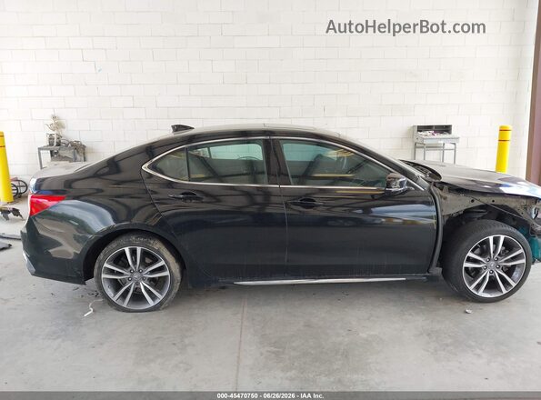 19UUB3F47KA006562 2019 ACURA TLX Black Սալոնի 360 աստիճան տեսք