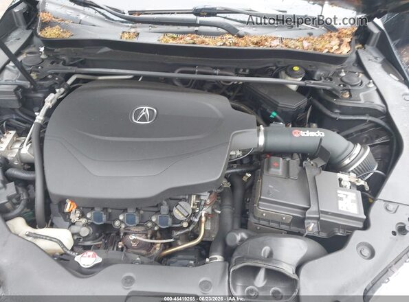 19UUB3F52GA000569 2016 ACURA TLX Black უკანა ხედი