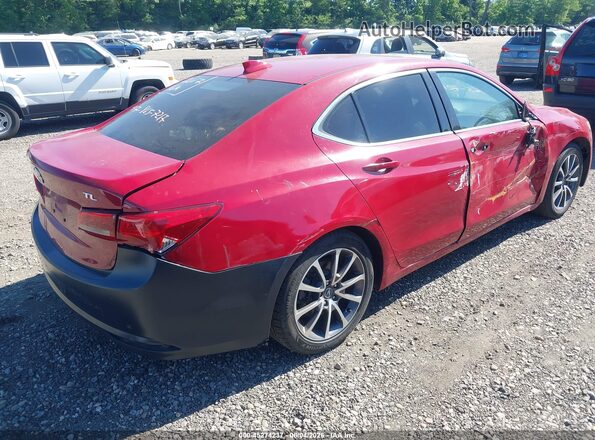 19UUB3F52HA003098 2017 ACURA TLX Red Trasero derecho