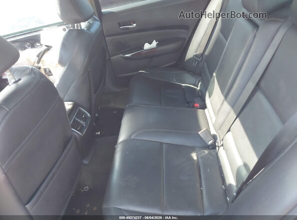 19UUB3F52HA003098 2017 ACURA TLX Red Vista de la etiqueta del VIN