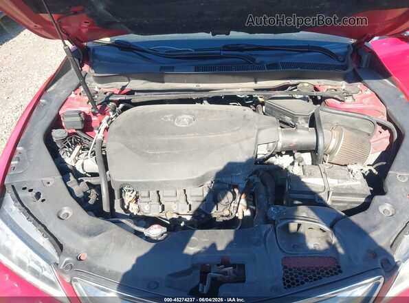 19UUB3F52HA003098 2017 ACURA TLX Red Vista trasera