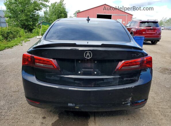 19UUB3F54GA802069 2016 ACURA TLX Black Rear view