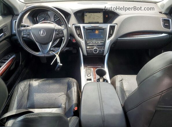 19UUB3F56HA001726 2017 ACURA TLX Black წინა პანელის ხედი