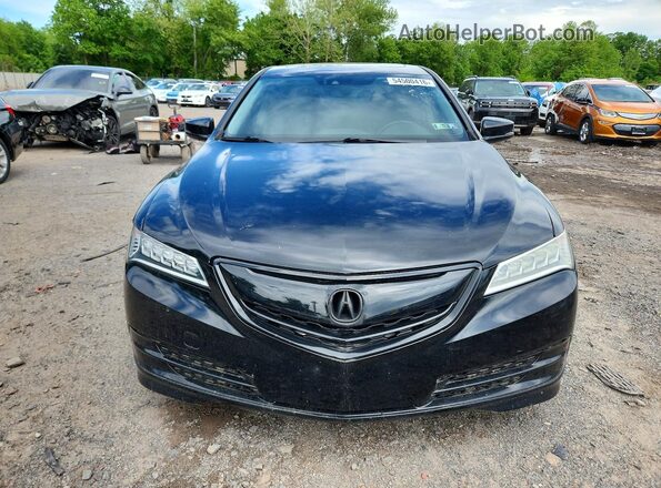 19UUB3F57GA000230 2016 ACURA TLX Black Вид спереду