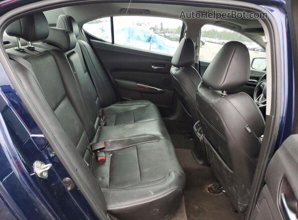 19UUB3F58HA003610 2017 ACURA TLX Blue Հետևի նստատեղերի տեսք