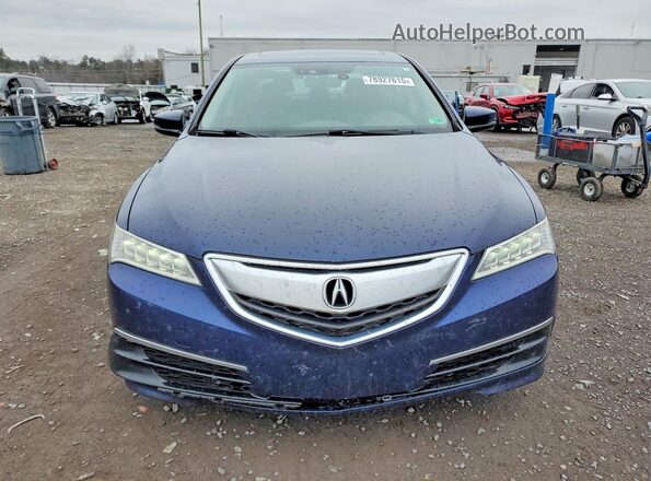 19UUB3F58HA003610 2017 ACURA TLX Blue Դիմացի տեսք