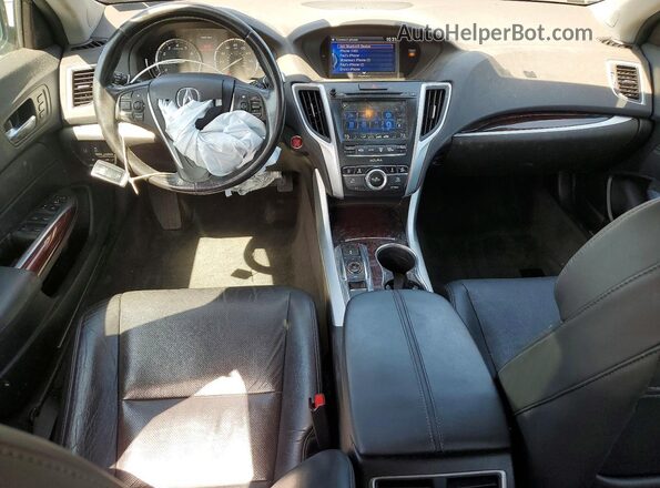 19UUB3F5XHA002863 2017 ACURA TLX Black Вид панелі приладів