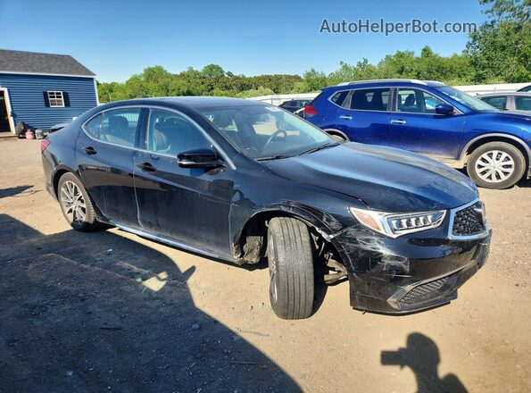 19UUB3F5XJA004487 2018 ACURA TLX Black წინა მარჯვენა