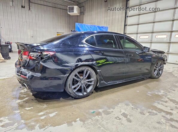 19UUB3F66LA801427 2020 ACURA TLX Black Trasero derecho