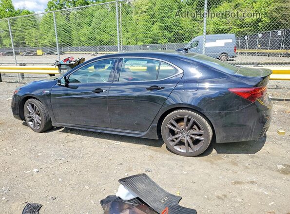 19UUB3F6XKA005407 2019 ACURA TLX Black Tył lewy
