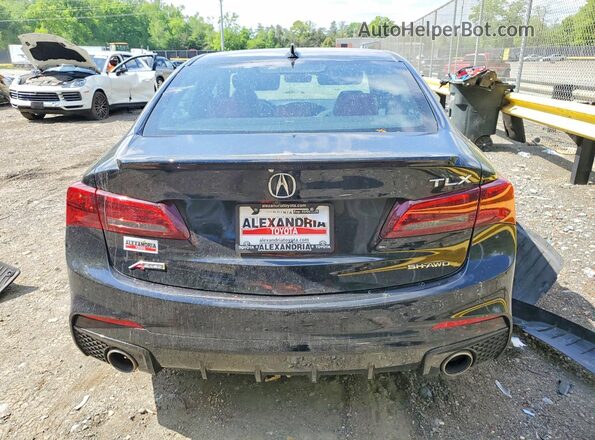 19UUB3F6XKA005407 2019 ACURA TLX Black Widok z tyłu