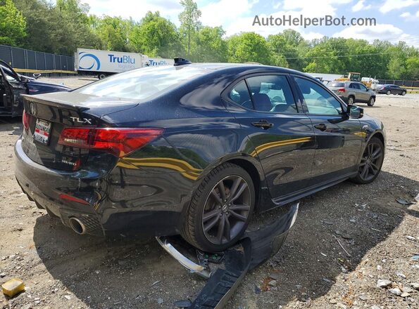 19UUB3F6XKA005407 2019 ACURA TLX Black Tył prawy